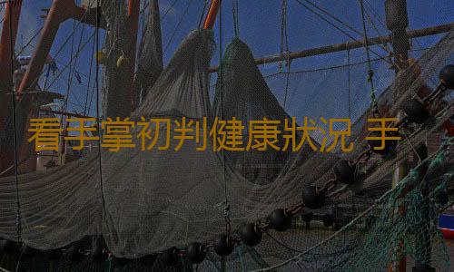 看手掌初判健康狀況 手能揭示的健康問題