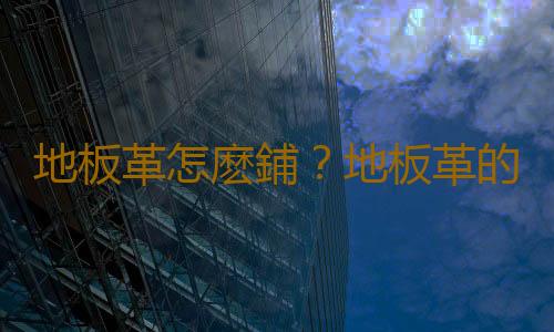 地板革怎麽鋪？地板革的特點及用途